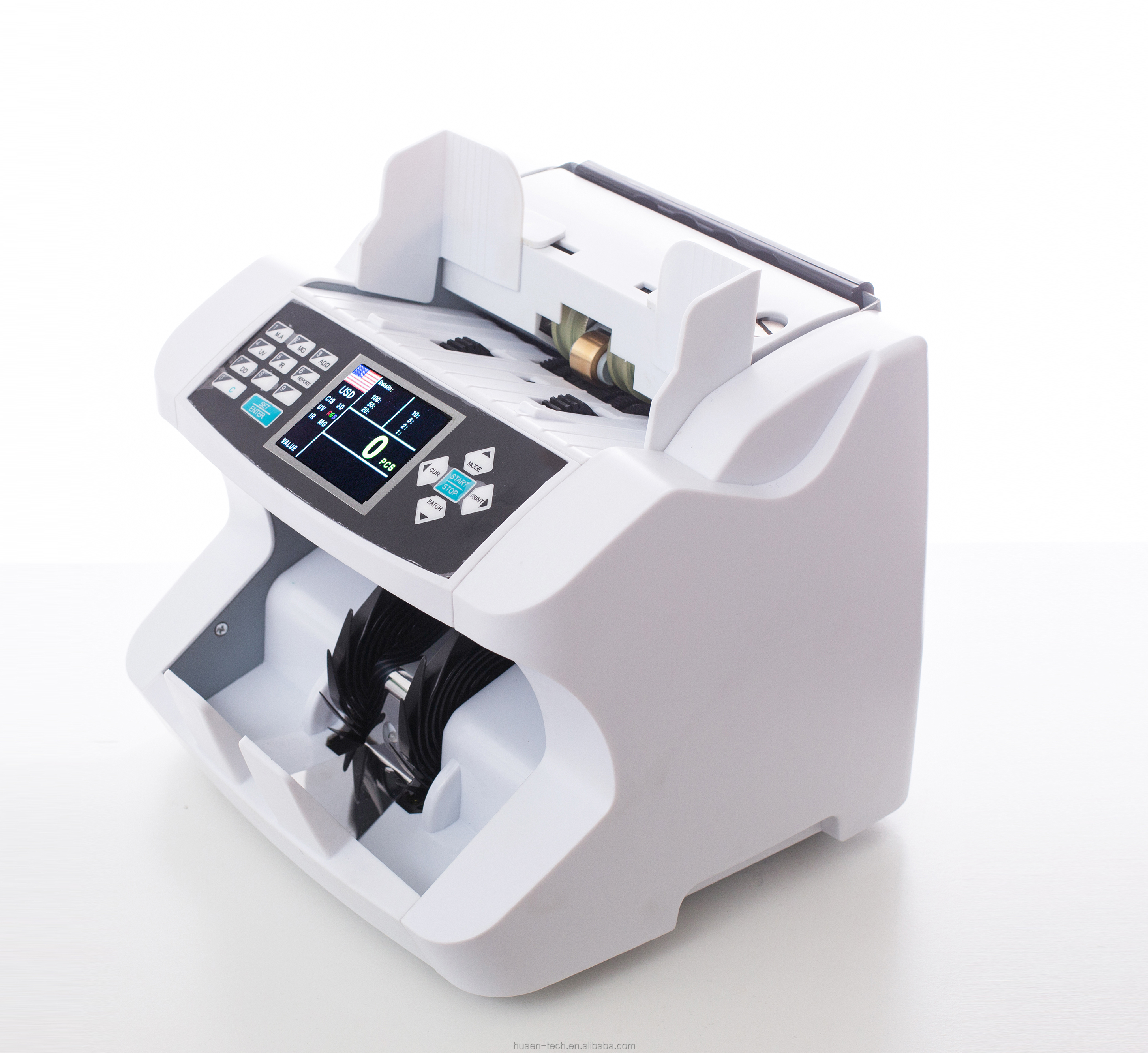 Money detector mixed value counter