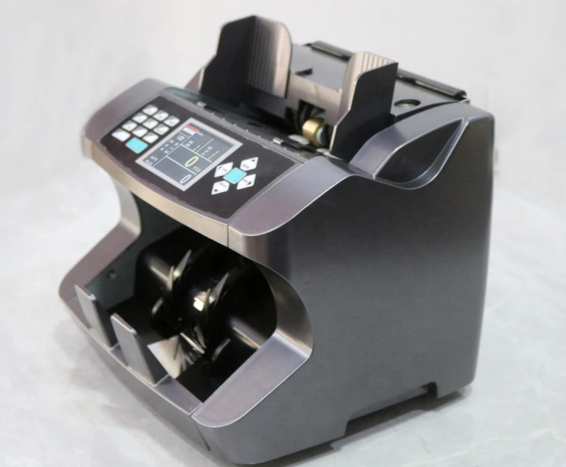 HUAEN - H-8200 TFT screen money detector cash counting machine front loading mixed value counter professional money counter best price Money counter 1