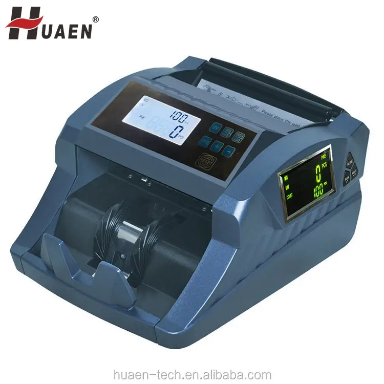 HUAEN - High accurate multi-currency LCD money counting machine bill counter Multi-currency Counter  Detector 1