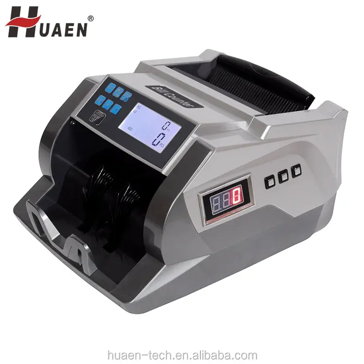 HUAEN - Simple operation Multi-Currency Counterfeit Detector Money Counter Multi-currency Counter  Detector 1