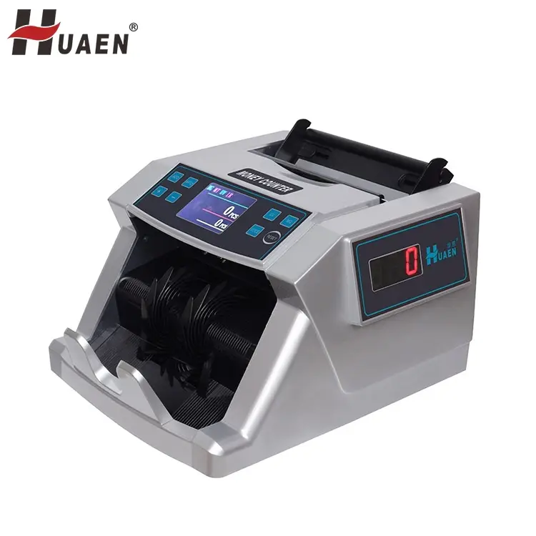 HUAEN - Professional automatic electronic currency detection machine ,money counting detect machine mix counting machine Value for INR 1