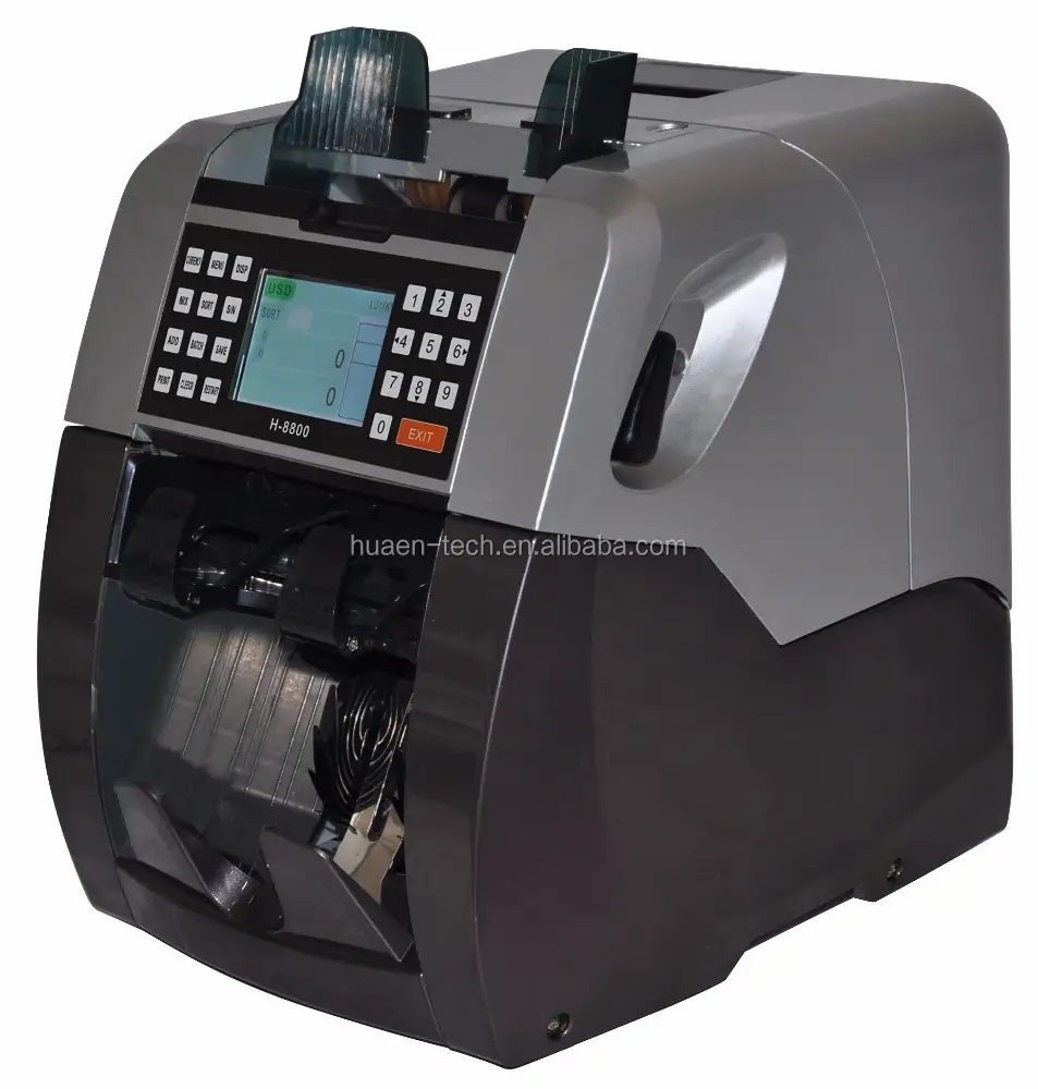 HUAEN - banknote sorter money counting machine currency sorter money detector Value for INR 1