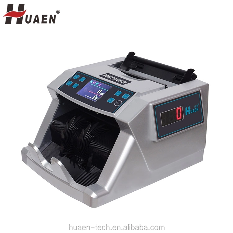 TFT display Dollar Mixed Bill Value Counter Money Value Counter Machine HUAEN H-6800 1
