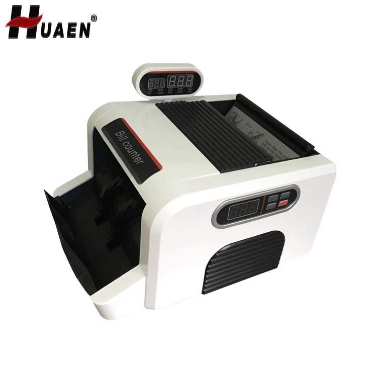 HUAEN - Paper/Plastic/Polymer note cash counting machine/bill counter/currency counting machine Mult-currency Counterdetector 1