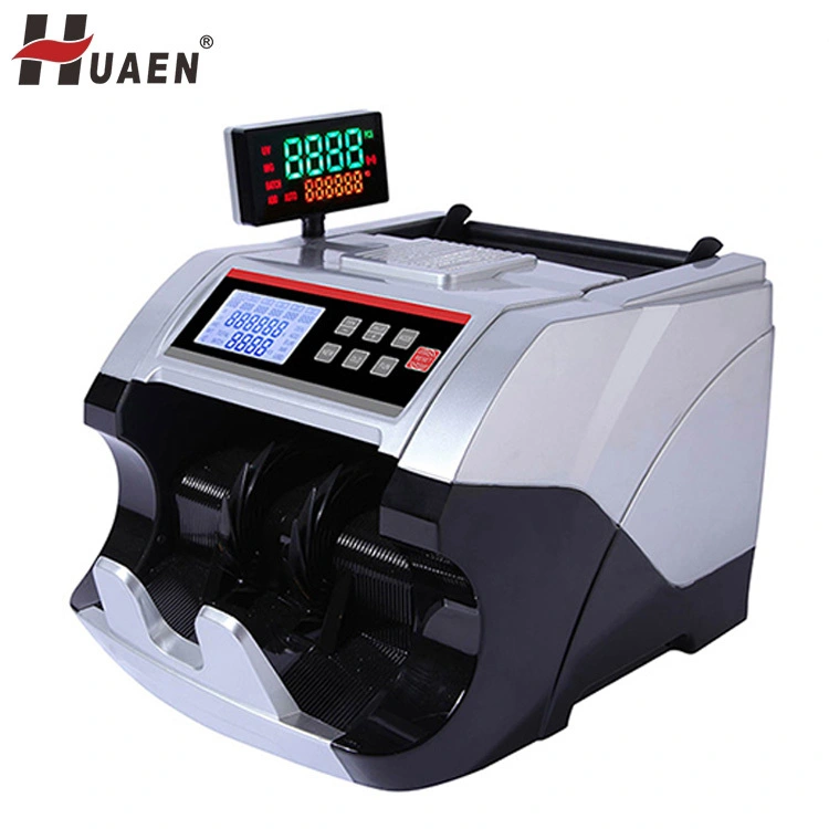 HUAEN - Excellent performance currency sorting electronic banknote money detector money bill counters for sale Mult-currency Counterdetector 1