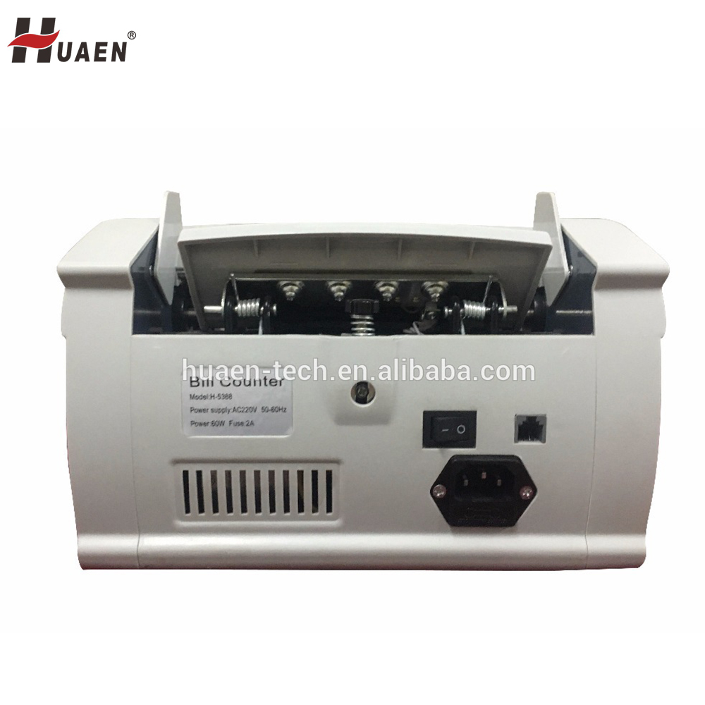 HUAEN - Ce certification euro money banknote counting machine with printer Bill Counter 6
