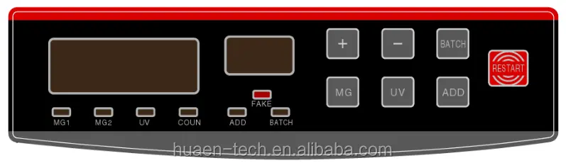 Latest bill counter with counterfeit detection supplier | HUAEN 3