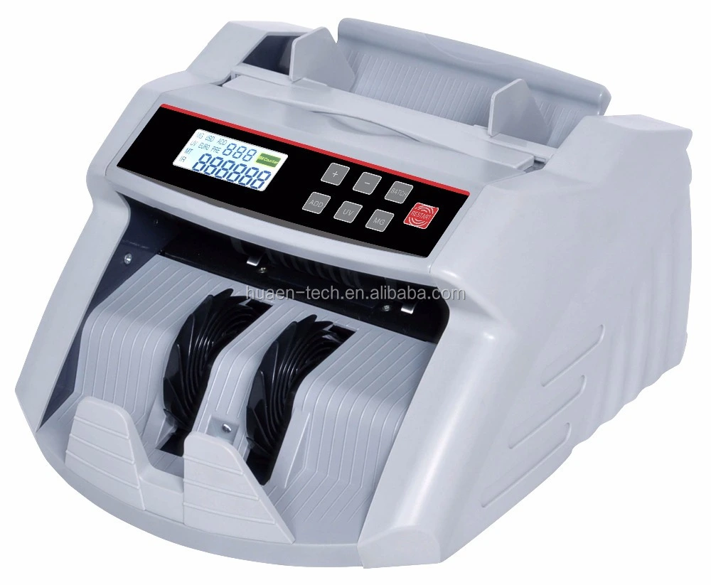 HUAEN - money counting machine with LCD ,bill counter for bank , cash counter Money counter 1