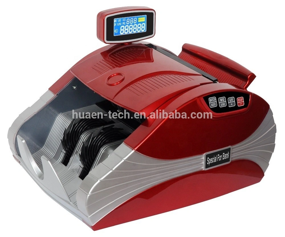 HUAEN - H-302 IR/UV/MG/Detecting and counting Multicurrency B ill Counter Money counter 1