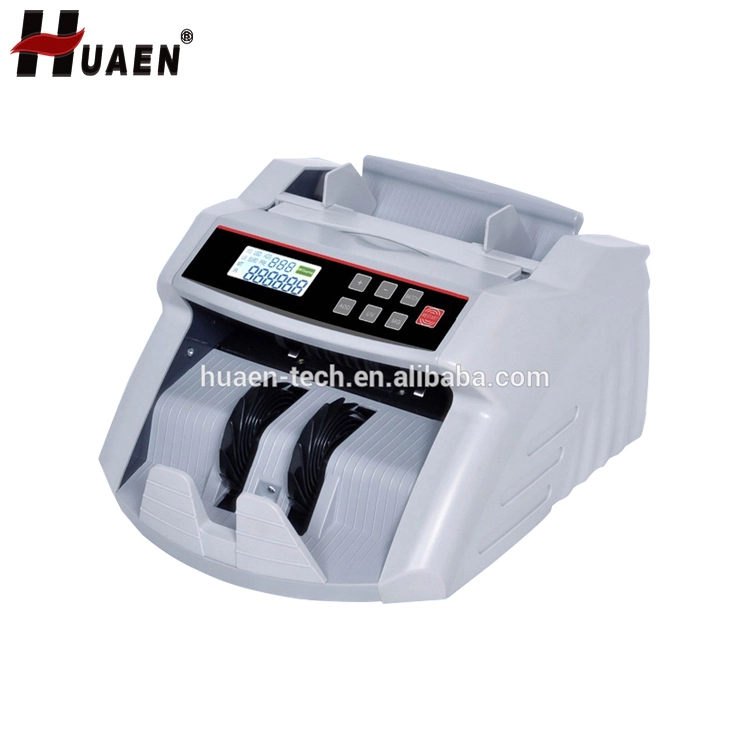HUAEN - Counterfeit Fake Money Counter Note Bill Cash Bank Note Currency detector counting machine for sale Counter Detector Money counter 1