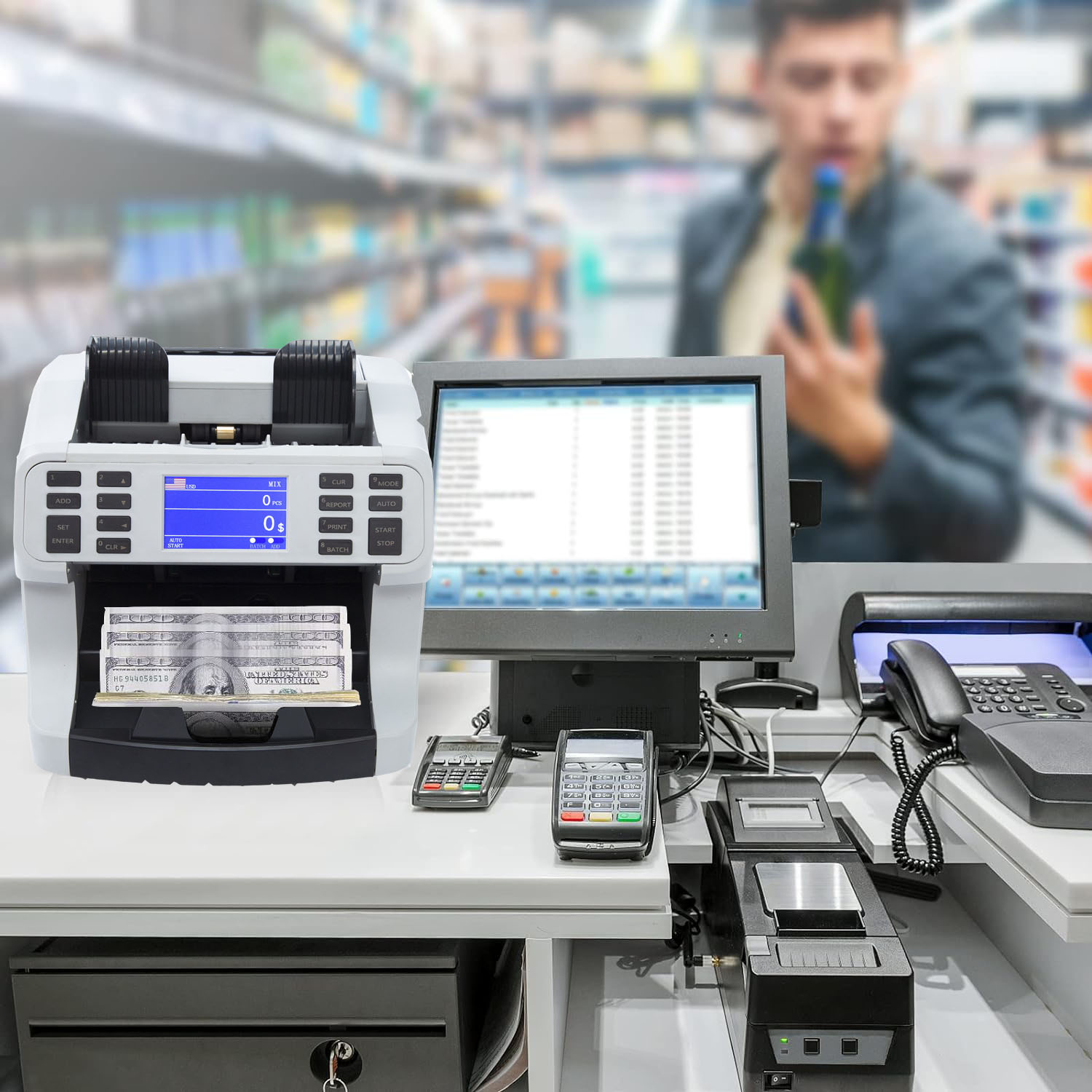 The Importance of Bill Counter Cash Counting Machines in Retail 1