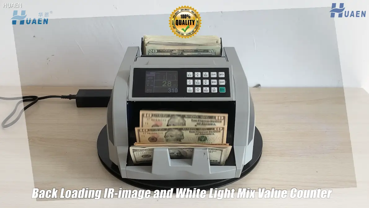 Commercial mix value cash counting machine for sale | HUAEN 1
