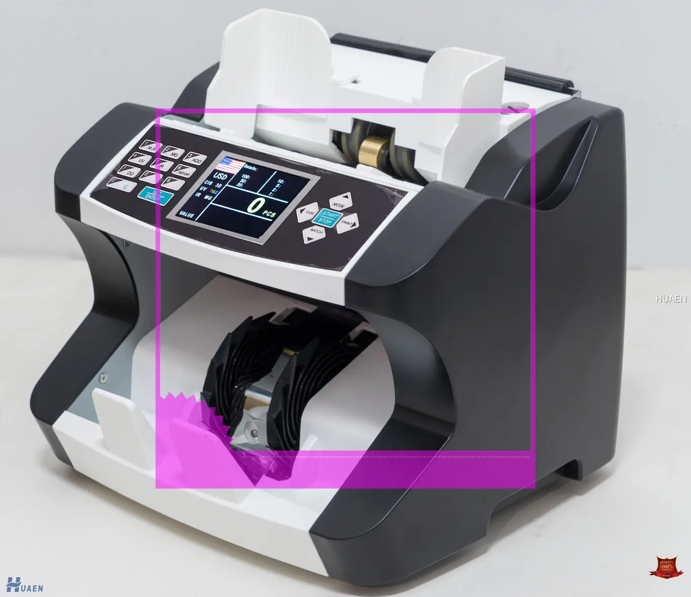 Custom currency checker machine company Manufacturer | HUAEN 1