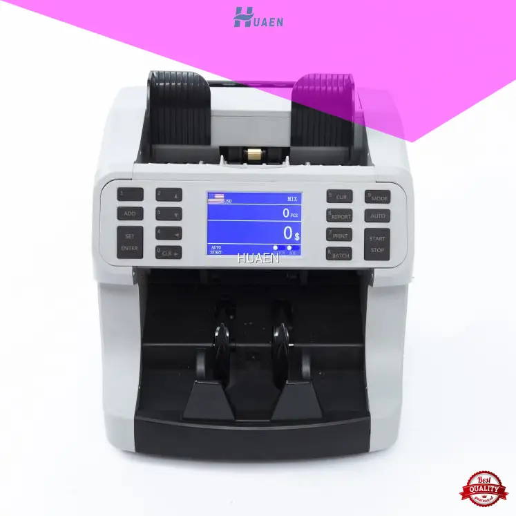 HUAEN | Bulk buy mix value cash counting machine factory 1