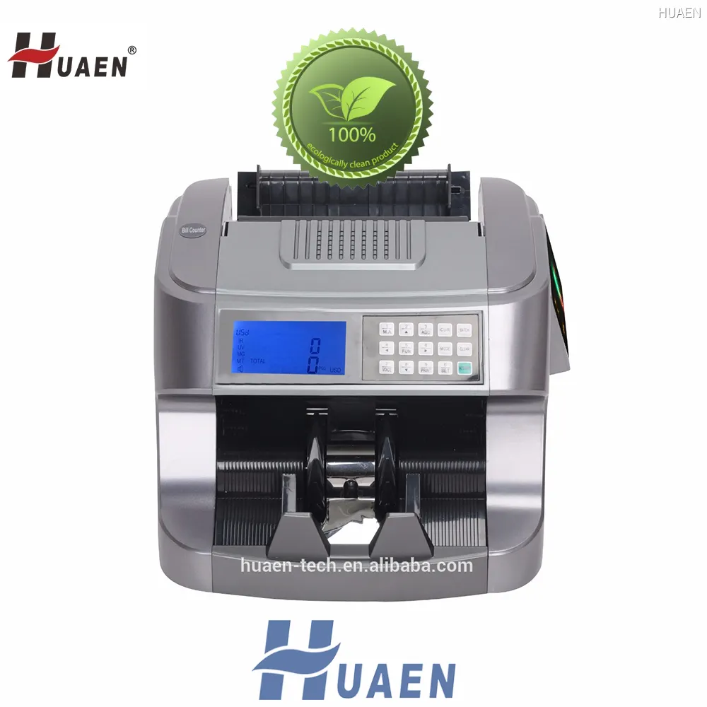 Hot selling multi currency cash counting machine cost | HUAEN 1