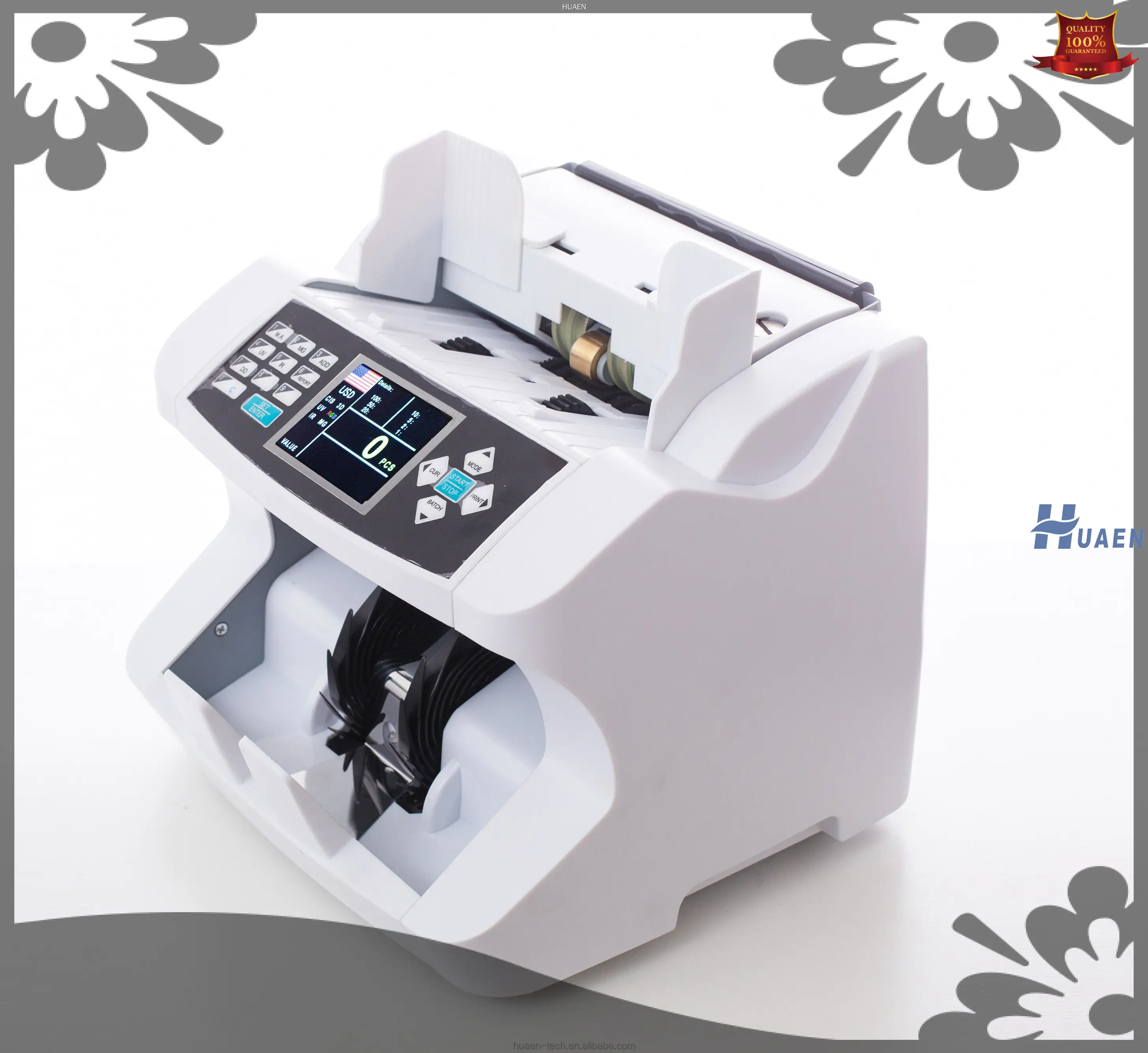 Professional mixed denomination currency value counter maker | HUAEN 1