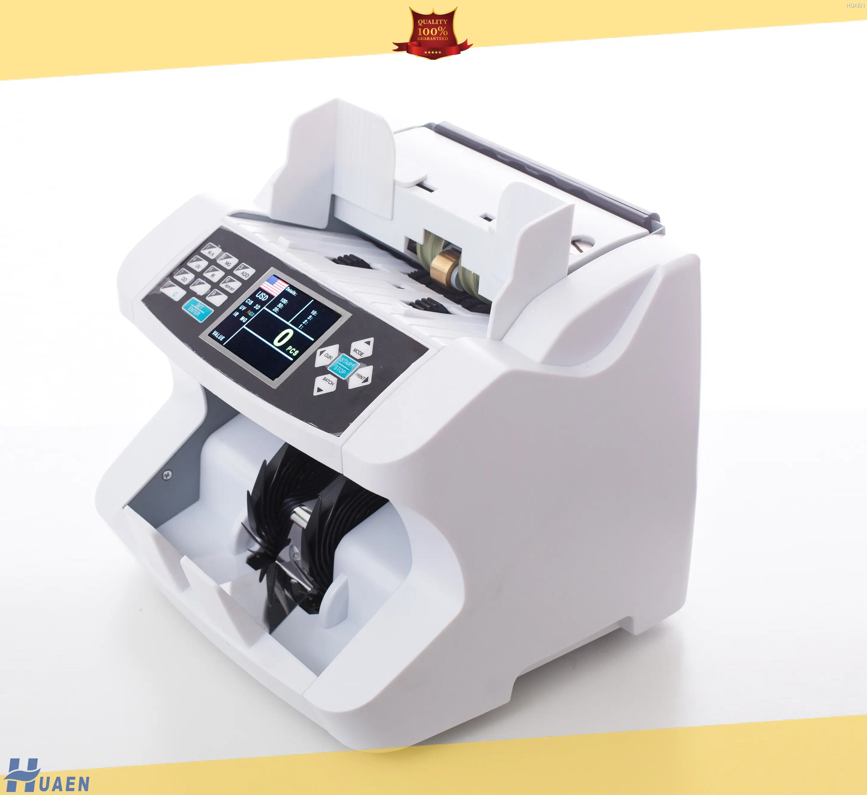 Custom bill counter with counterfeit detection supply Manufacturer | HUAEN 1
