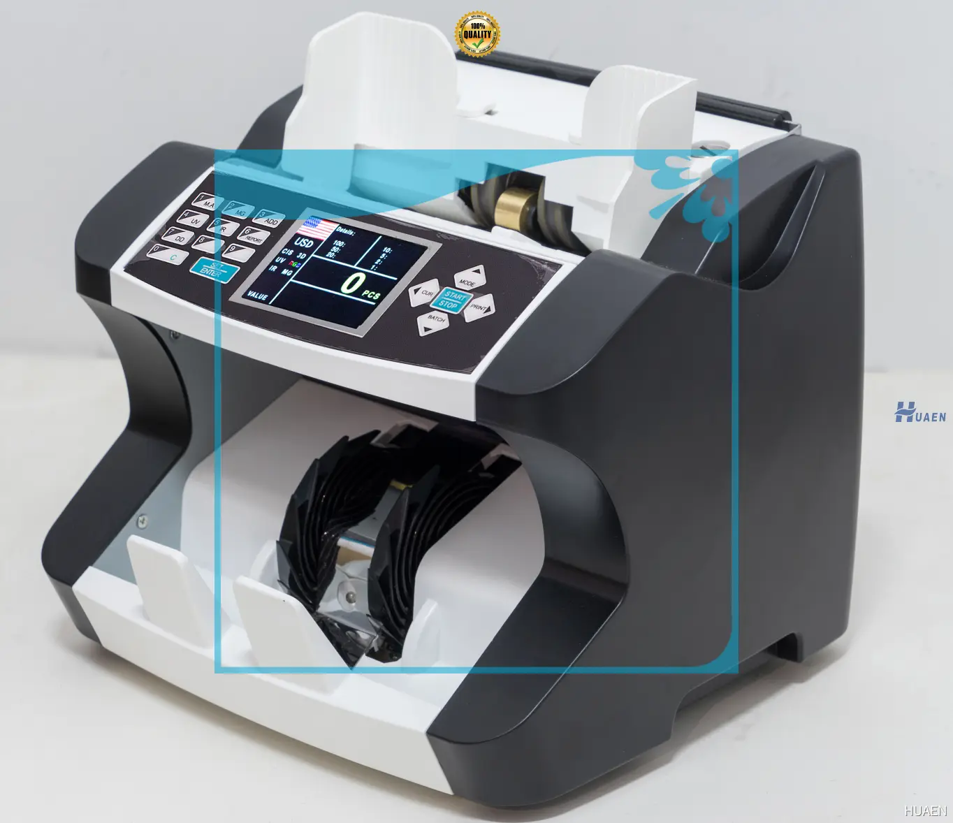 HUAEN | Hot selling money scanner machine factory 1