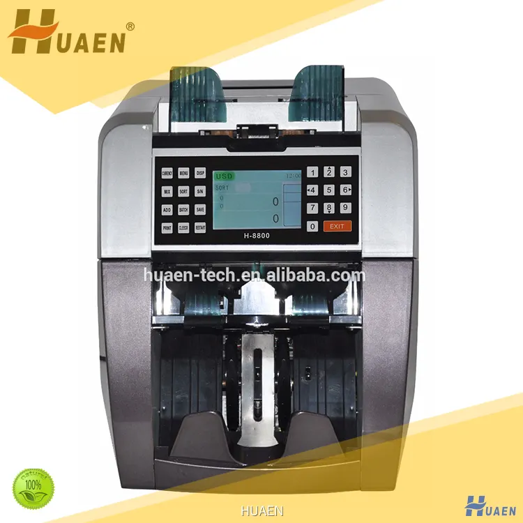 Custom cash counting machine with fake note detector supply Manufacturer | HUAEN 1