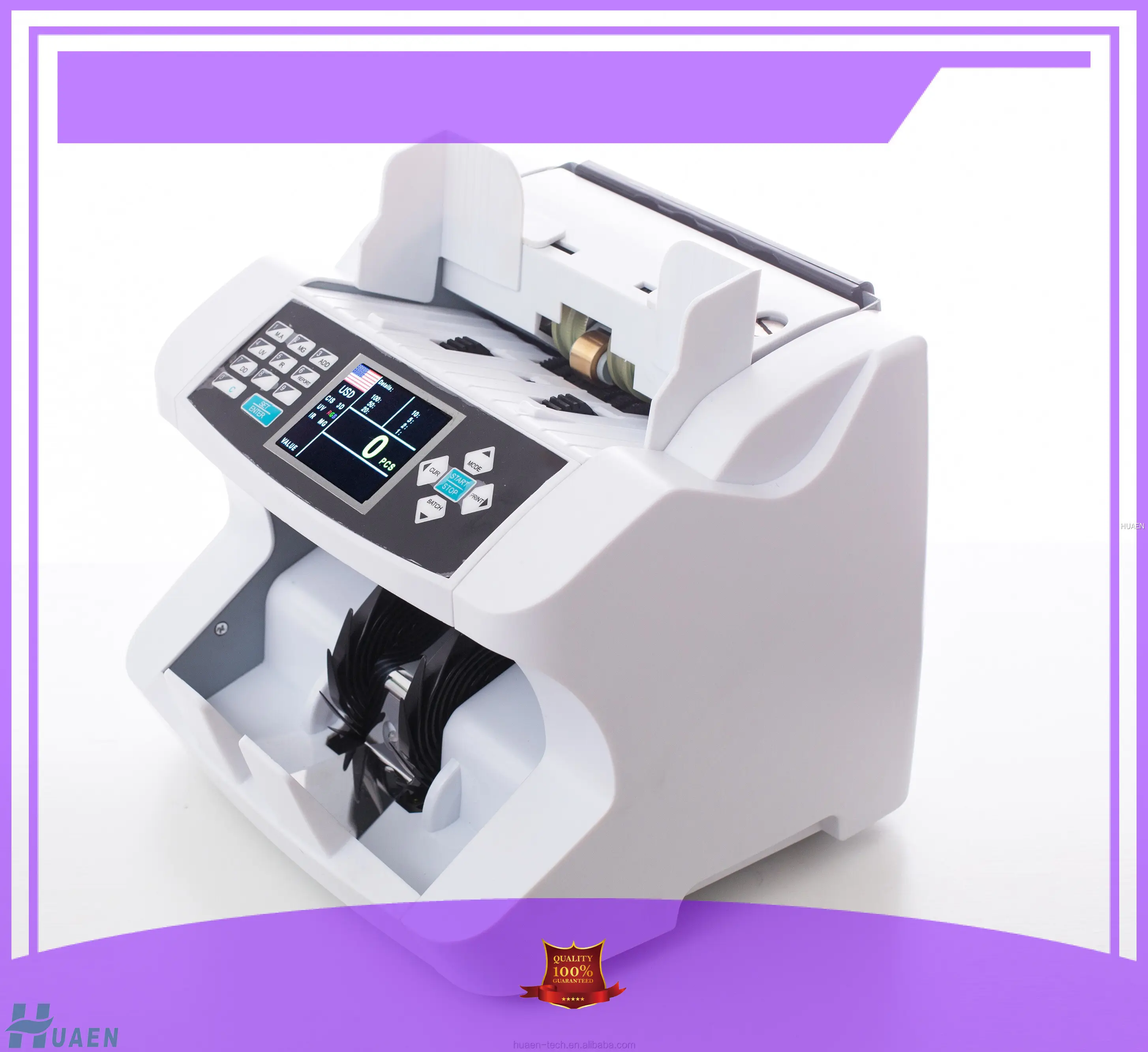 HUAEN | Latest mix value cash counting machine manufacturer 1