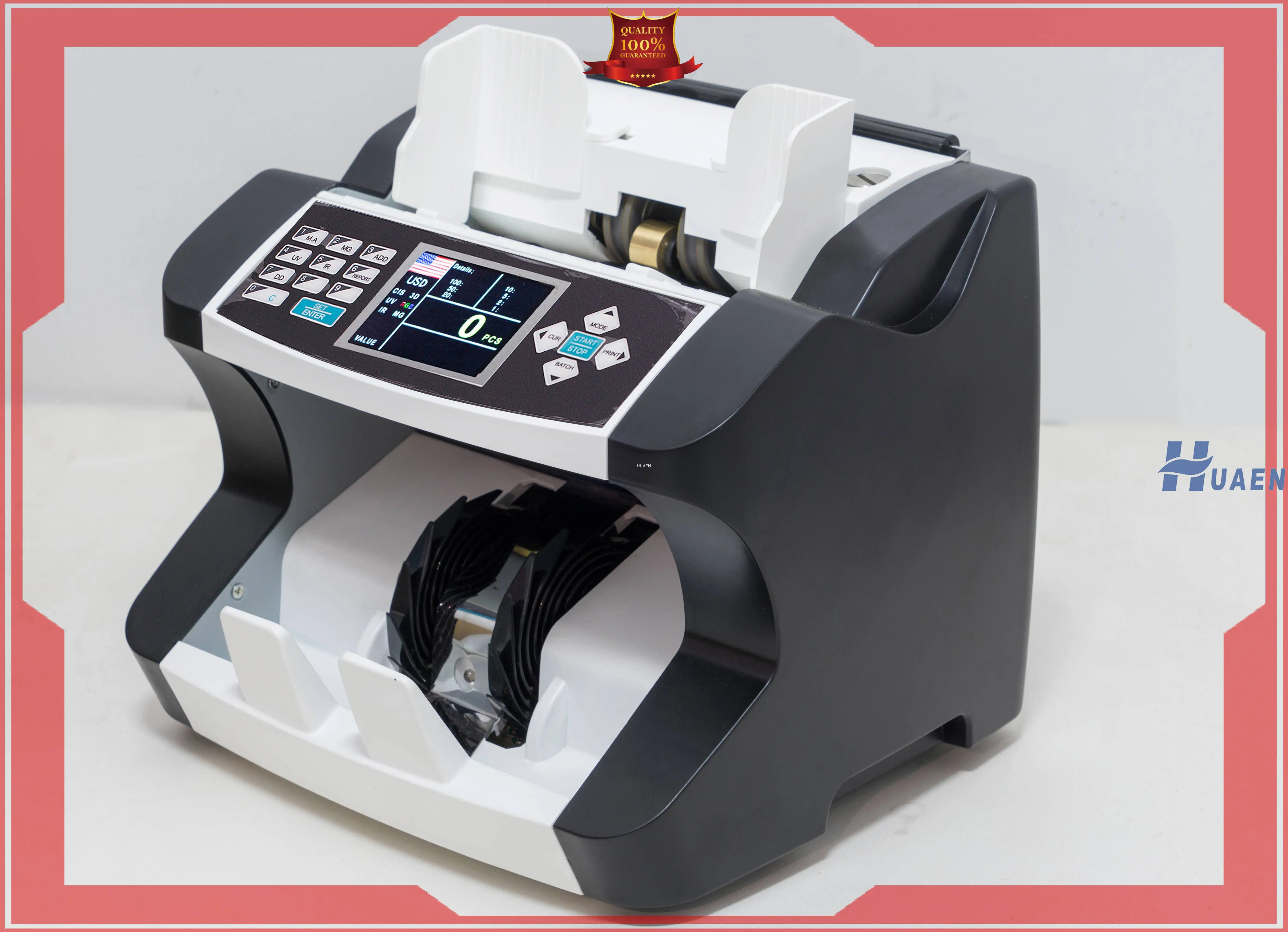 Custom mix value cash counting machine for sale | HUAEN 1