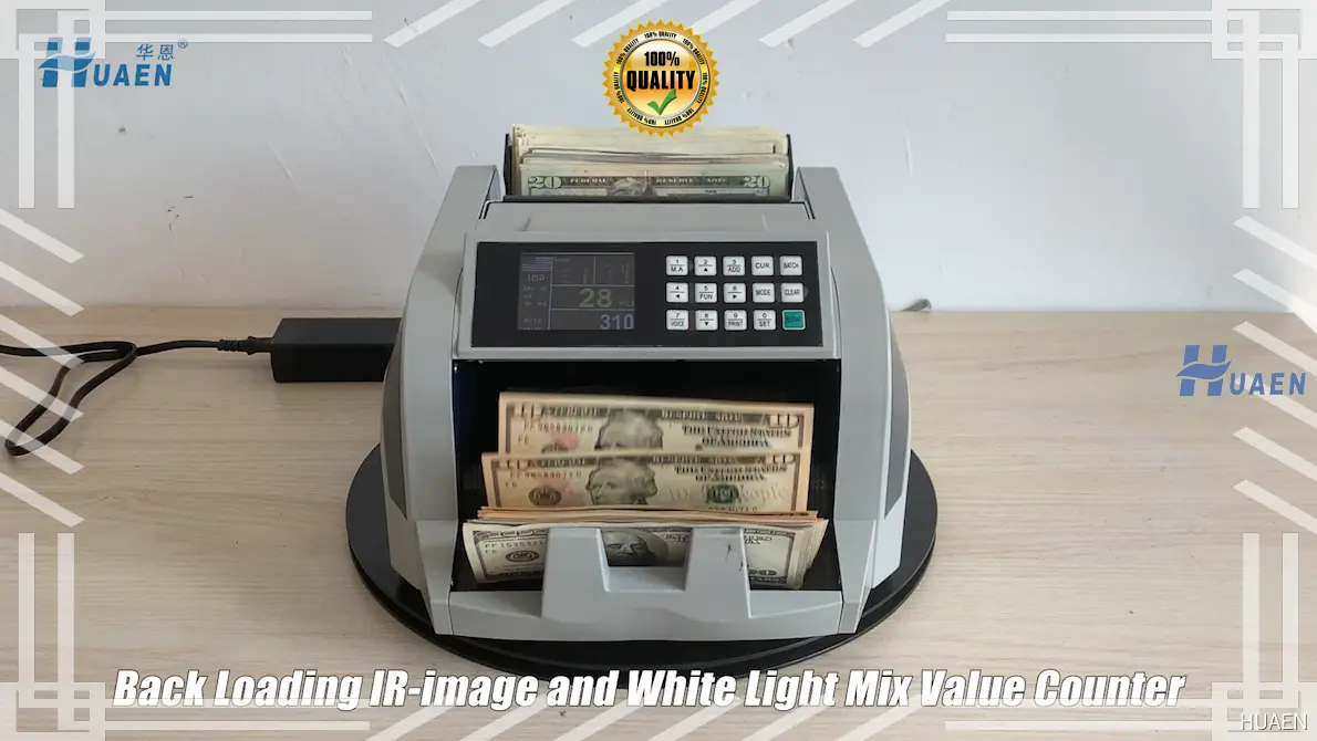 HUAEN | Latest mixed denomination currency value counter vendor 1