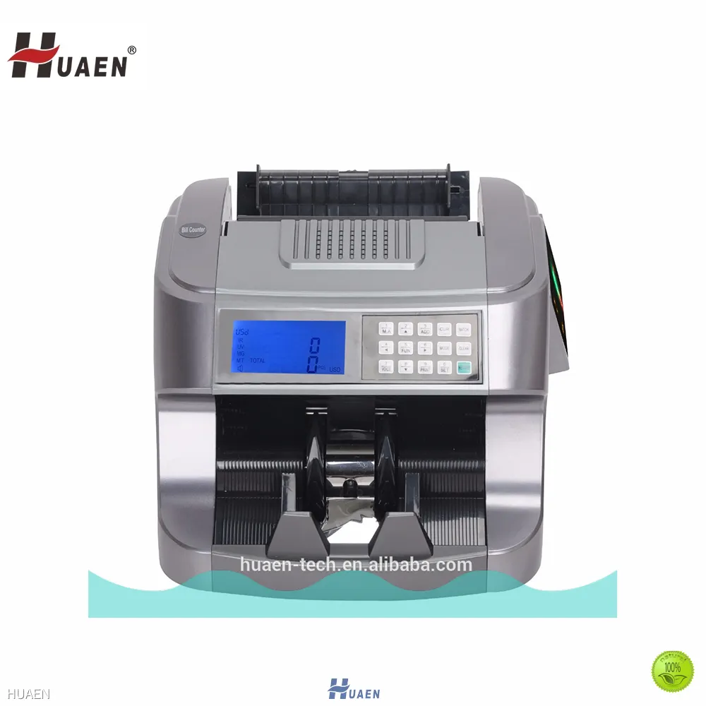 Top cash counting machine with fake note detector factory price | HUAEN 1