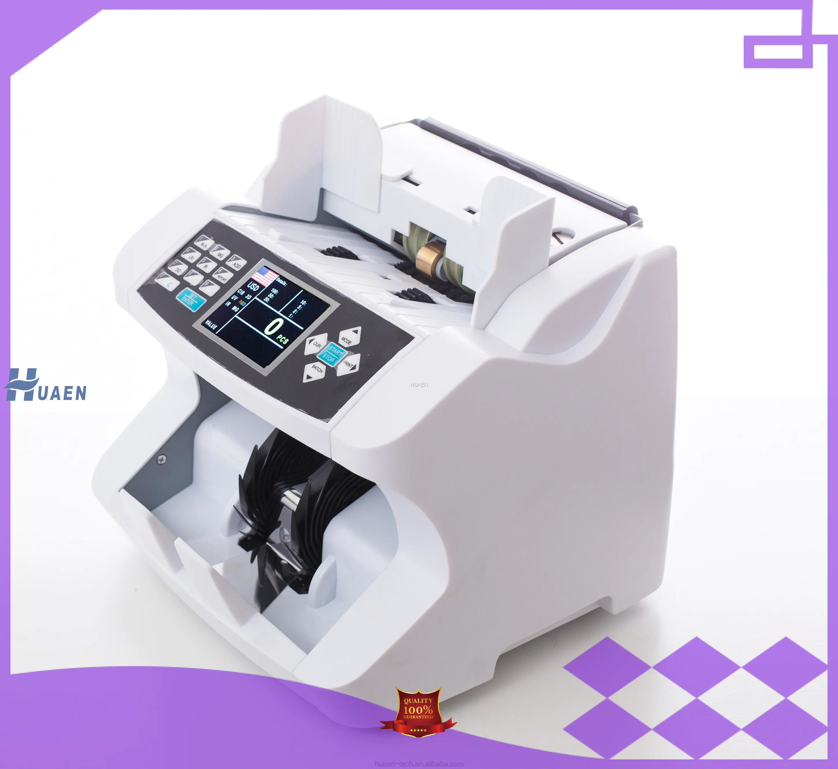 Buy automatic bill counter machine supplier | HUAEN 1