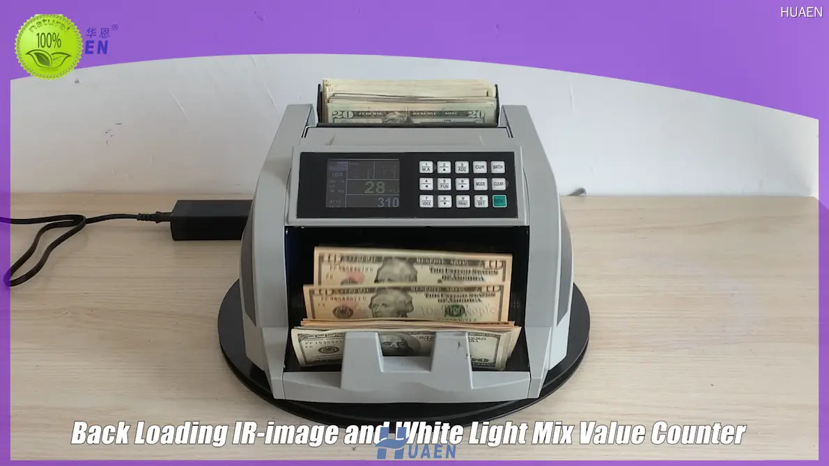 HUAEN | Custom made mixed denomination currency value counter manufacturer 1