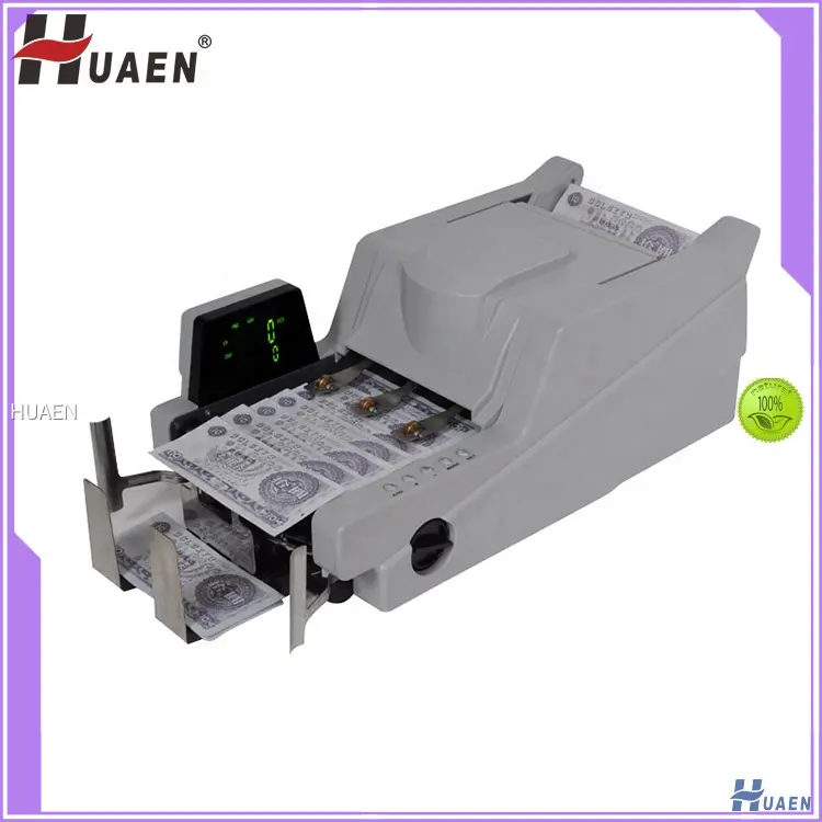 HUAEN | Latest bill counter with denomination detection for sale 1