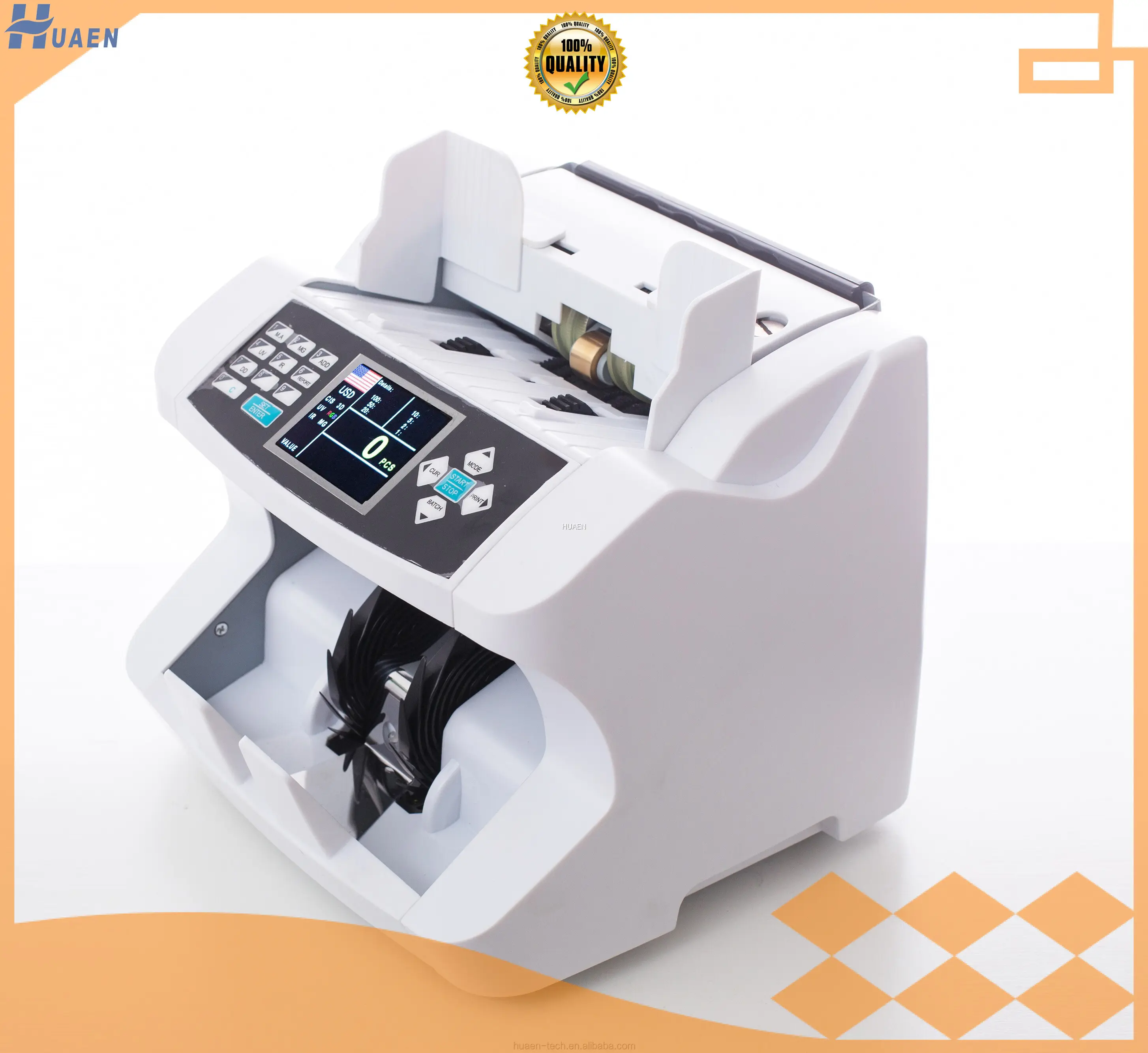 Custom mixed denomination currency value counter for sale Manufacturer | HUAEN 1