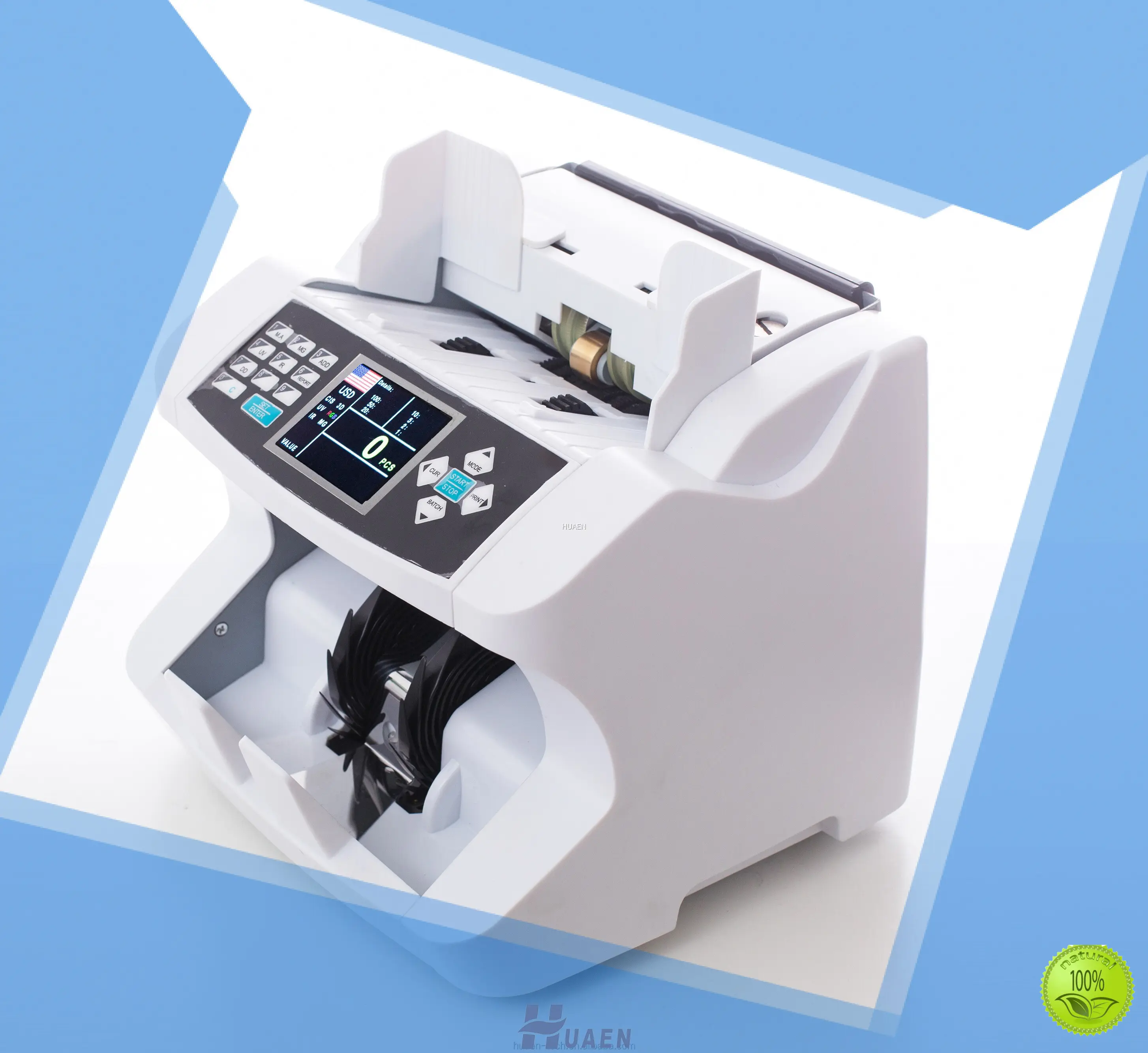 HUAEN | High-quality money counter that counts value cost 1