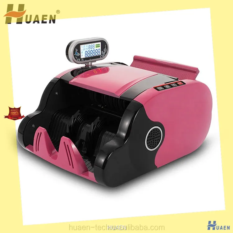 Bulk cash counting machine with fake note detector for sale | HUAEN 1