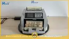 Hot selling mixed denomination currency value counter for sale | HUAEN 1