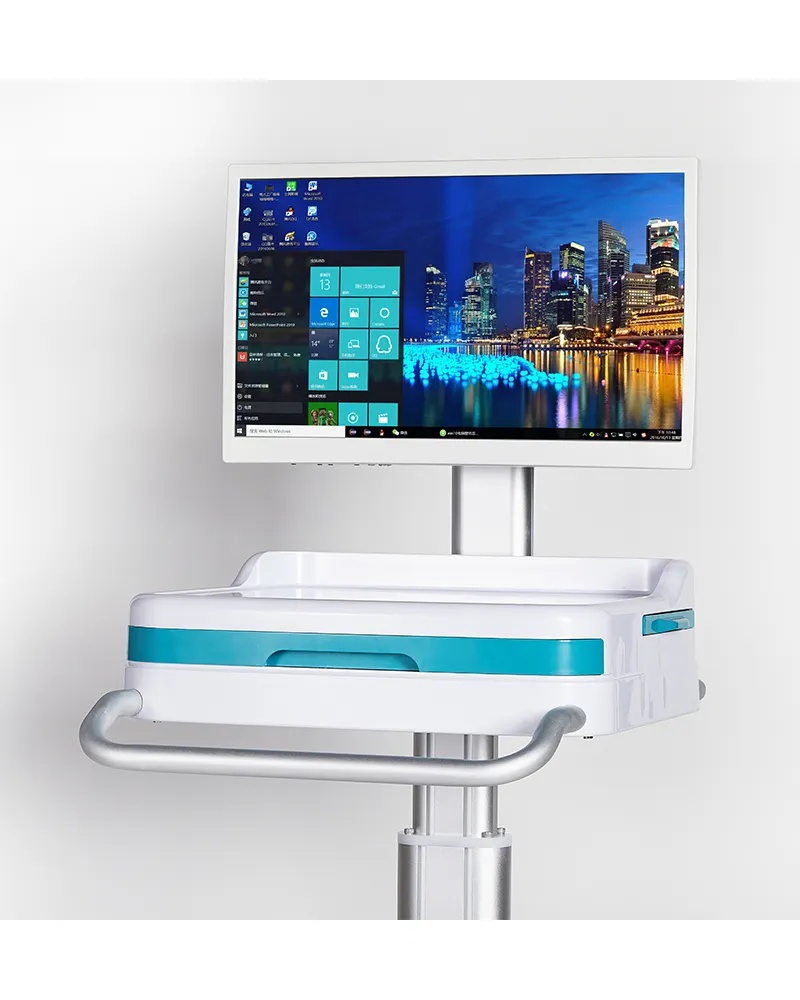 Core Thriving Hospital Computer Cart on Wheels Hospital Computer Cart on Wheels Suppliers 4