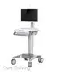 Hospital Rolling Computer Cart by Core Thriving 1