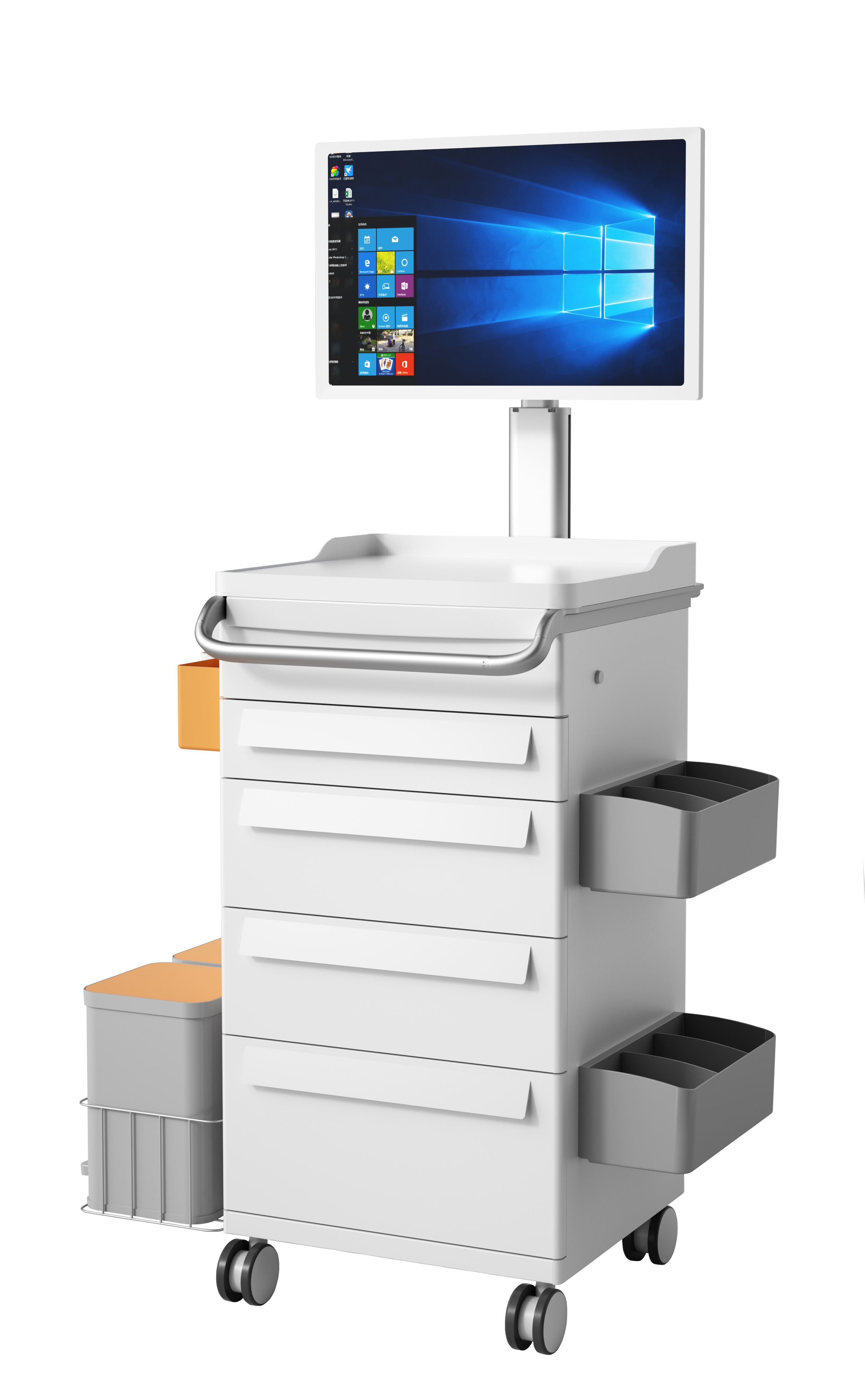 Computer Workstation Trolley by Core Thriving 1