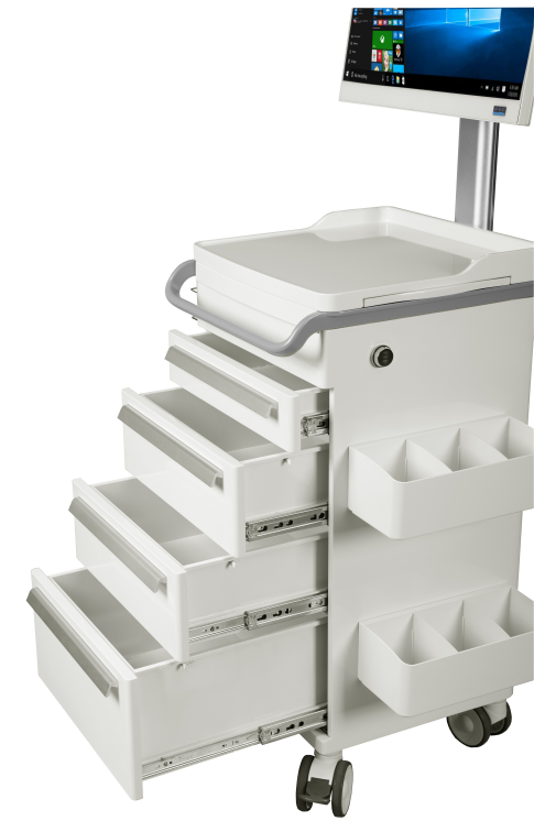 Computer Workstation Trolley by Core Thriving 4