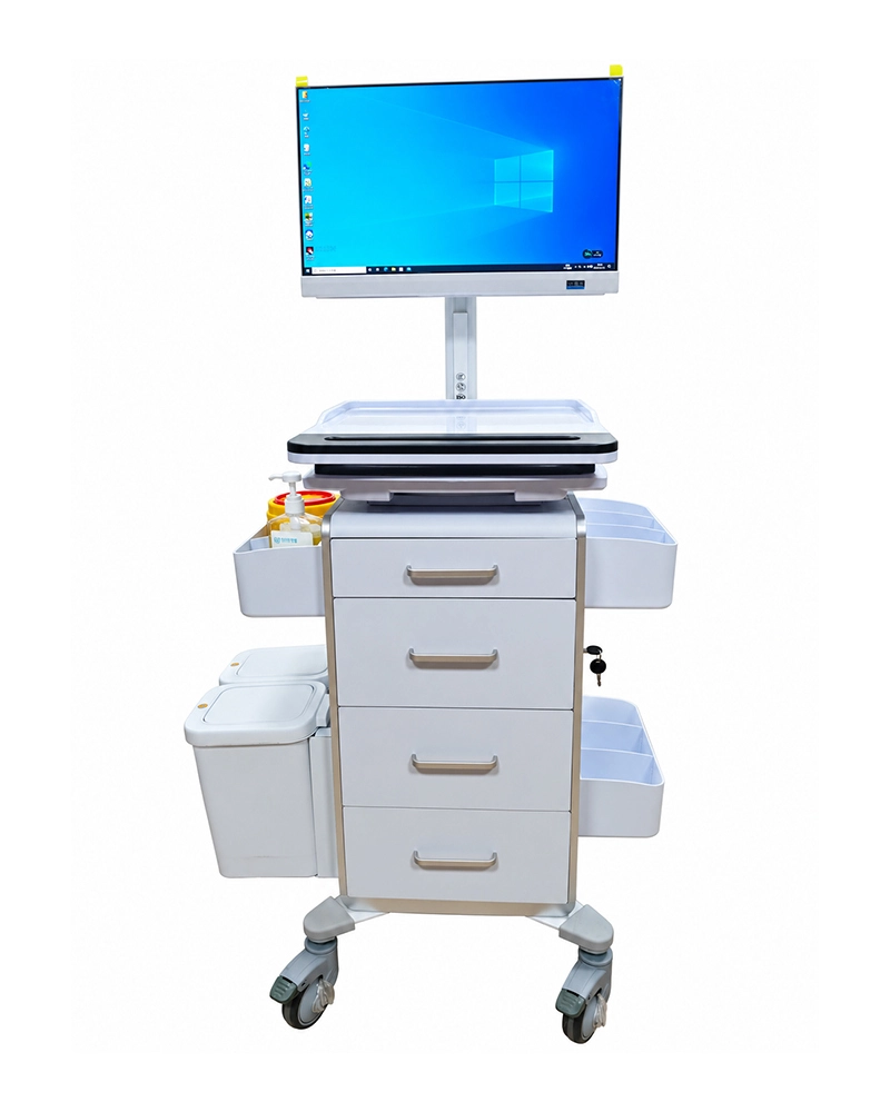 مركبة التمريض المتنقلة HX-2102 - نقل محطة التمريض إلى جانب سرير المريض 1