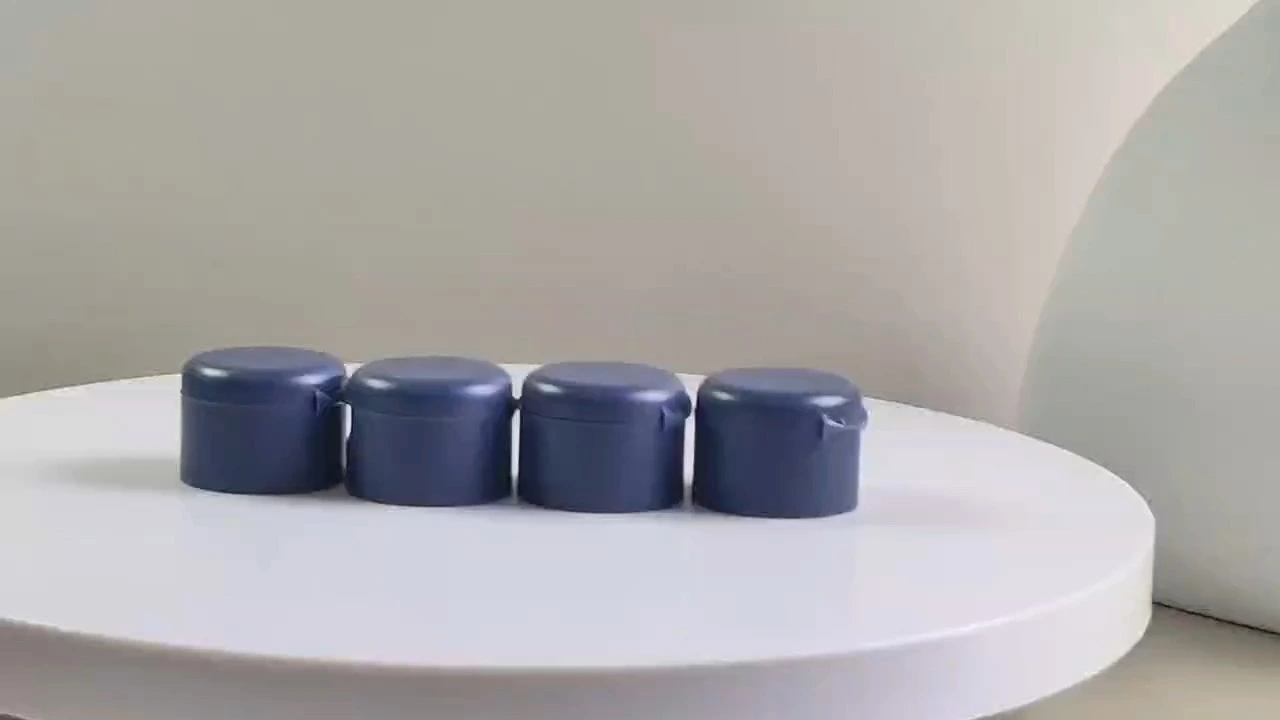 Produsen tutup botol flip top matte dengan tutup plastik dengan sentuhan perasaan 1
