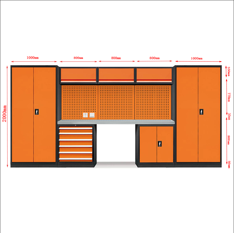 Best E103011 Combination wall cabinet multi drawers optional color tool cabinet Company - ROCKBEN 8