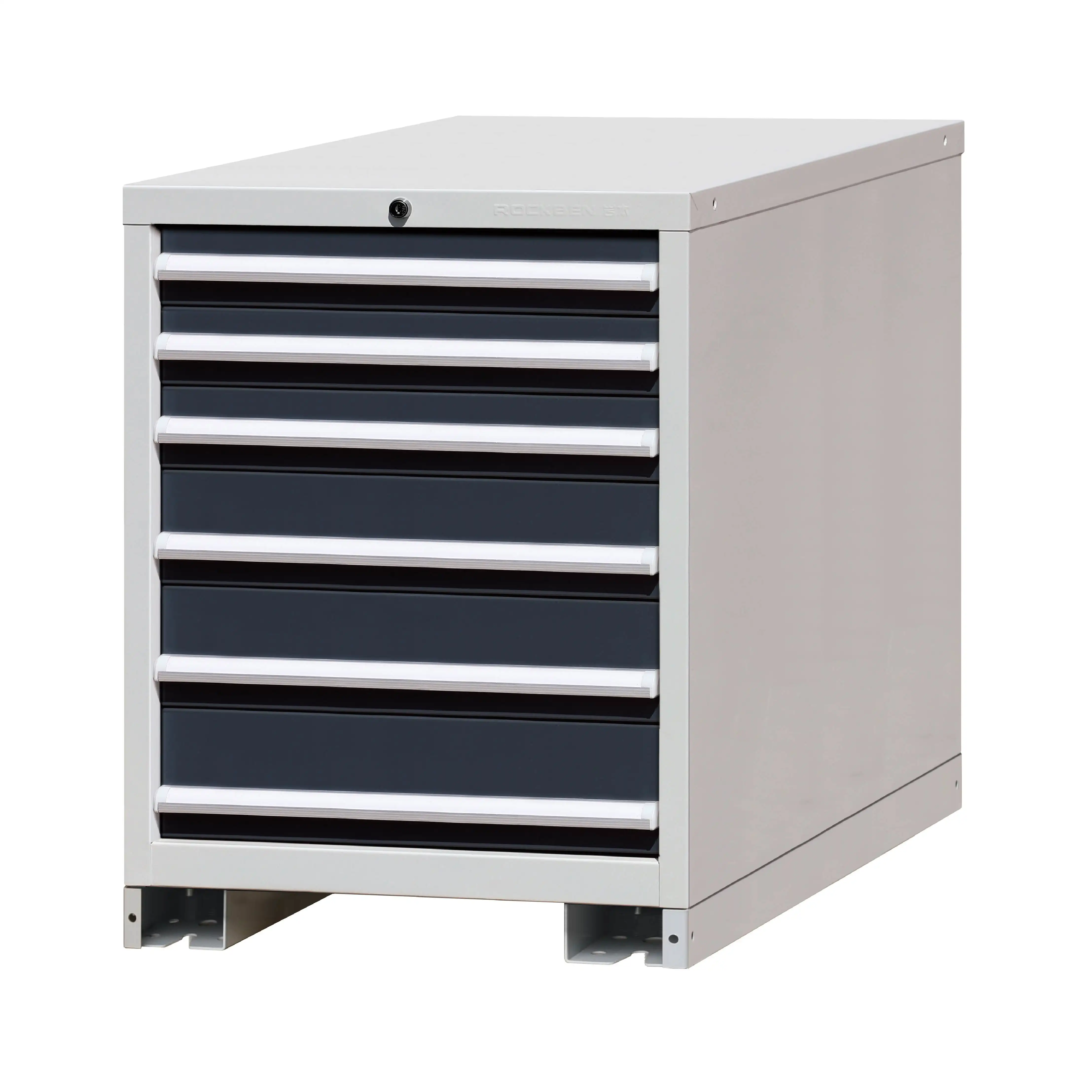 Customized Steel Drawer Cabinet - Lockable Workshop Tool Storage Cabinet E100326-6A 1