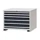 Heavy-Duty Six-Drawer Tool Cabinet with Safety Interlocking System 2