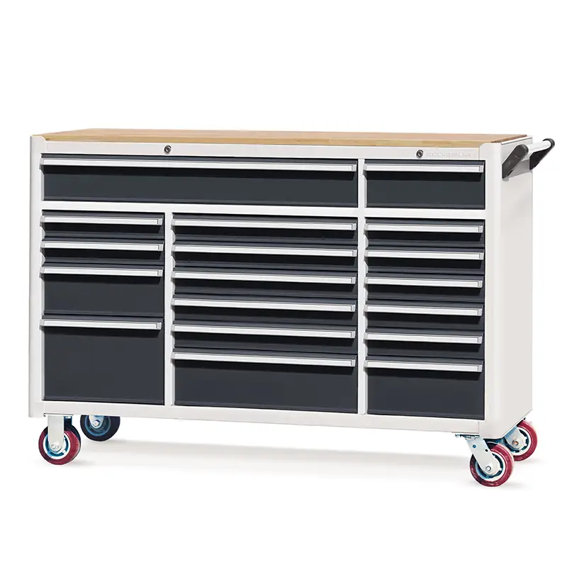 E318301 Mataas na pagiging maaasahan propesyonal na mga tool multifunctional metal steel hand carts trolleys tool para sa garahe 1
