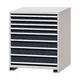 10-Drawer Steel Tool Cabinet: Stable, Efficient Storage 2