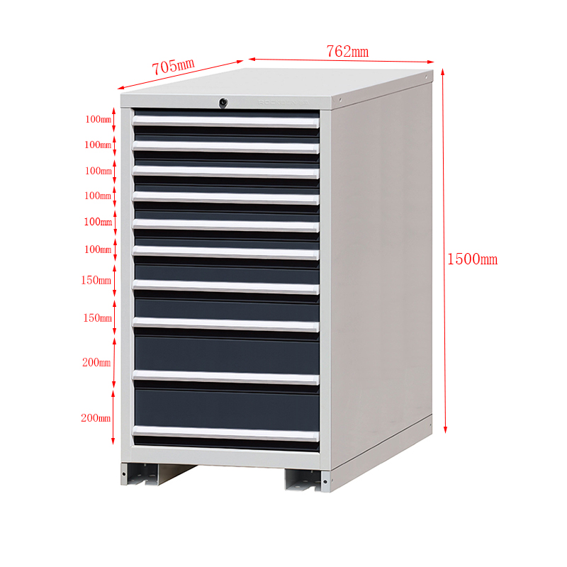 E100851-10A Customized Multi-Drawer Metal Storage Cabinet Factory Featured Boutique Style OEM Support 8