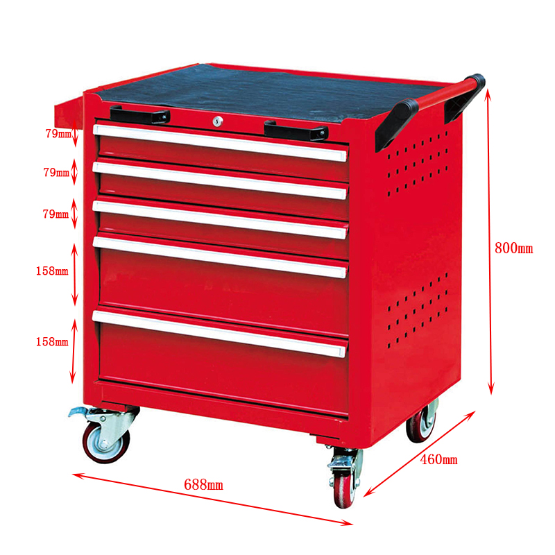 Best Customized EH18201 repair  tool  cart   trolley   5  drawers  light   duty   with    wheels Company - ROCKBEN 8
