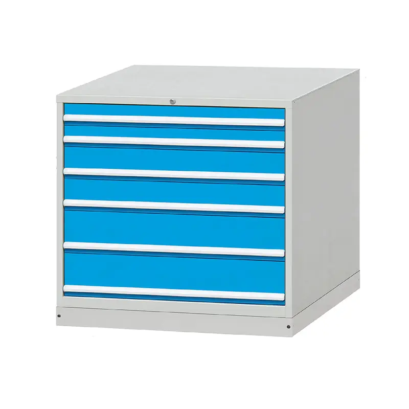 E101341-6A pinakamahusay na nagbebenta ng malamig na pinagsama na bakal plate na paggawa ng mabibigat na tungkulin anim na drawer tool cabinets garahe 1