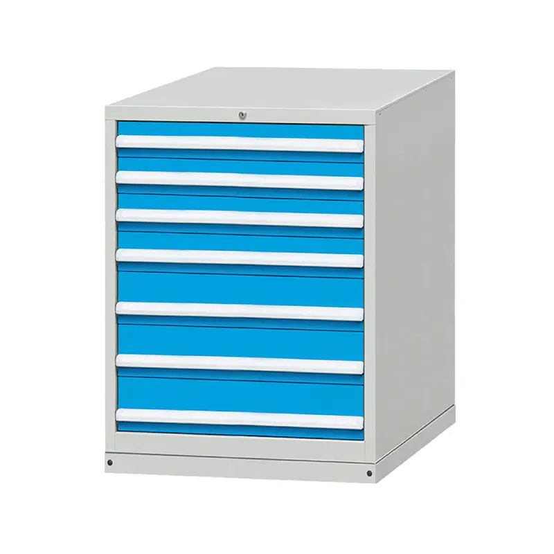 E100581-7A Mataas na kalidad 7 drawer napapasadyang mabibigat na tungkulin metal garahe ng bakal na tool sa imbakan ng gabinete 1