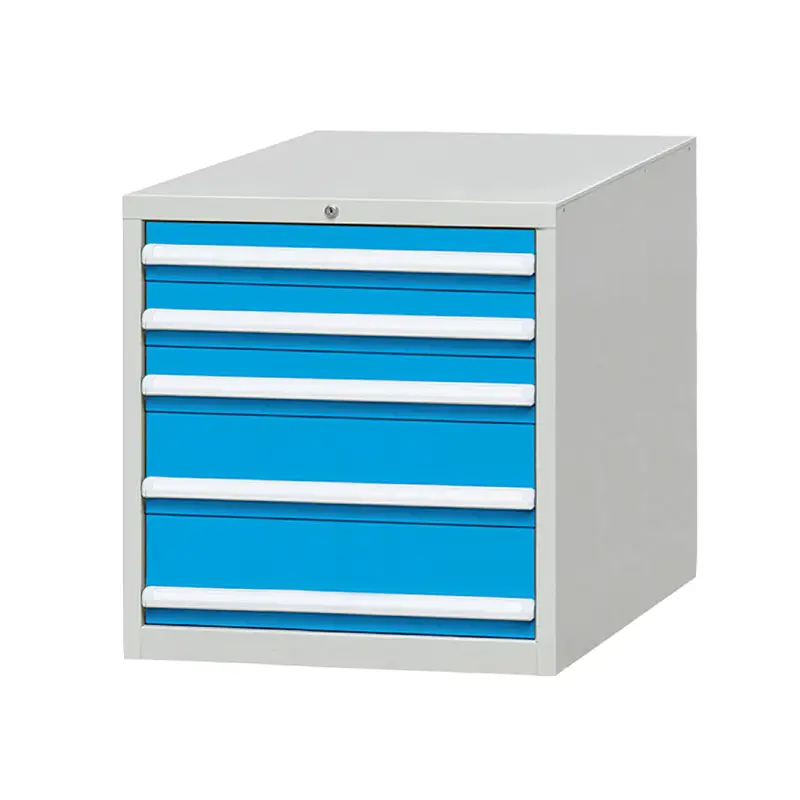 E100561-5A   New design mobile   metal heavy duty steel garage tool cabinet   5   drawers   tool  box  for   factory 1